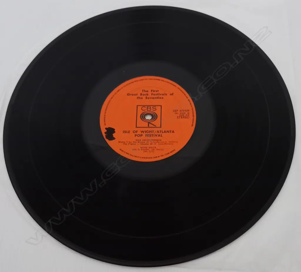 Various, The First Great Rock Festivals Of The Seventies - Isle Of Wight / Atlanta Pop Festival, (Triple Disc) Image 1++